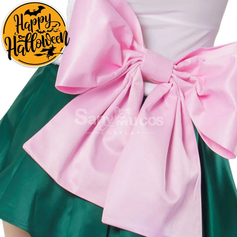 【In Stock】Anime Sailor Moon Cosplay Jupiter Makoto Kino Battle Suit Costume Premium Edition Costumes