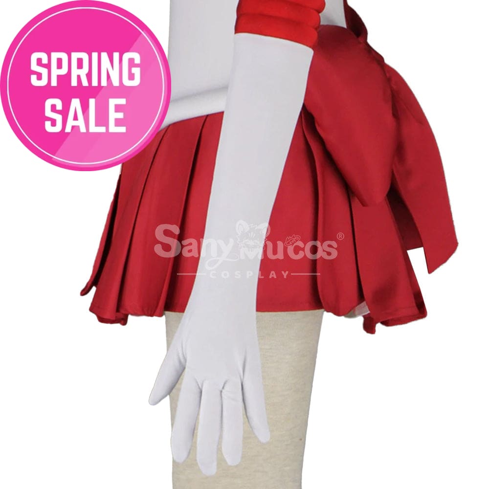 【In Stock】Anime Sailor Moon Cosplay Mars Rei Hino Battle Suit Costume Costumes