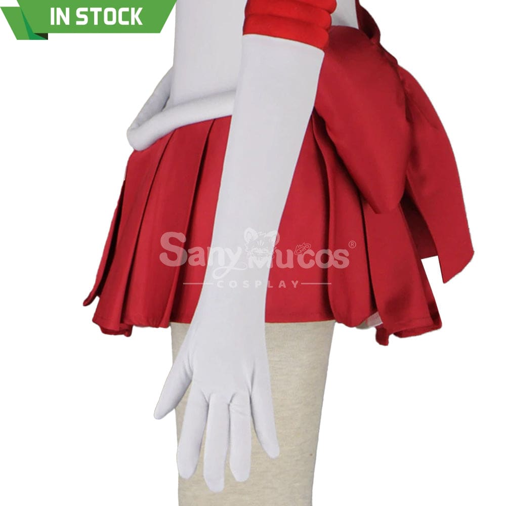 【In Stock】Anime Sailor Moon Cosplay Mars Rei Hino Battle Suit Costume Costumes