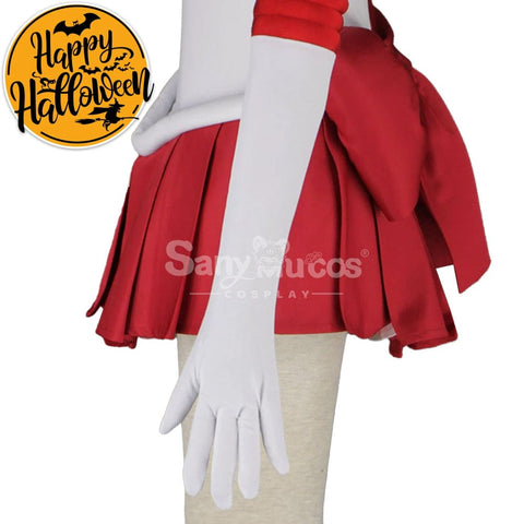 【In Stock】Anime Sailor Moon Cosplay Mars Rei Hino Battle Suit Costume Costumes