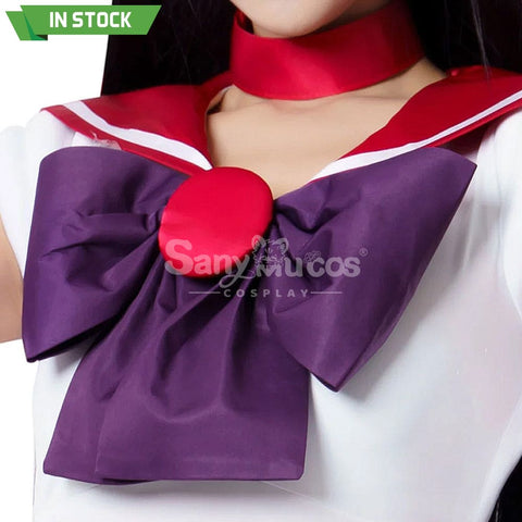 【In Stock】Anime Sailor Moon Cosplay Mars Rei Hino Battle Suit Costume Premium Edition Costumes