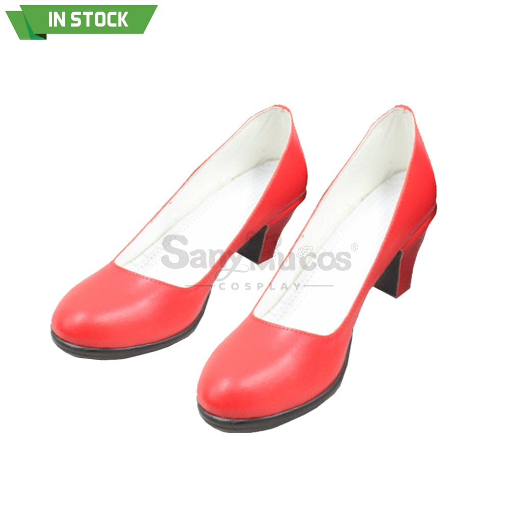 【In Stock】Anime Sailor Moon Cosplay Mars Rei Hino Shoes Boots