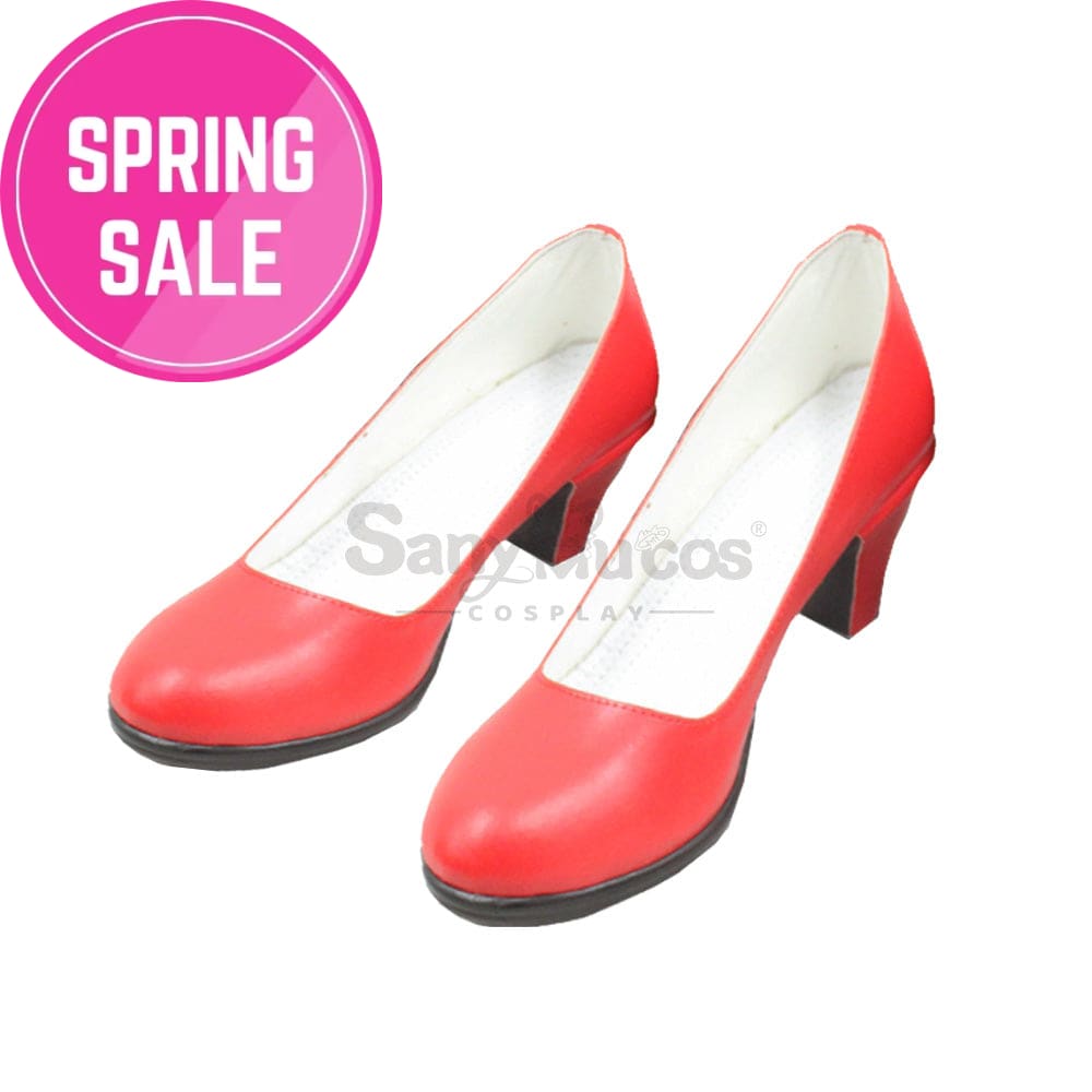 【In Stock】Anime Sailor Moon Cosplay Mars Rei Hino Shoes Boots