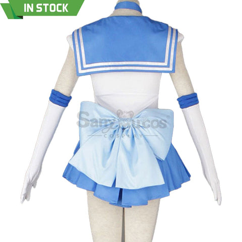 【In Stock】Anime Sailor Moon Cosplay Mercury Ami Mizuno Battle Suit Costume Costumes