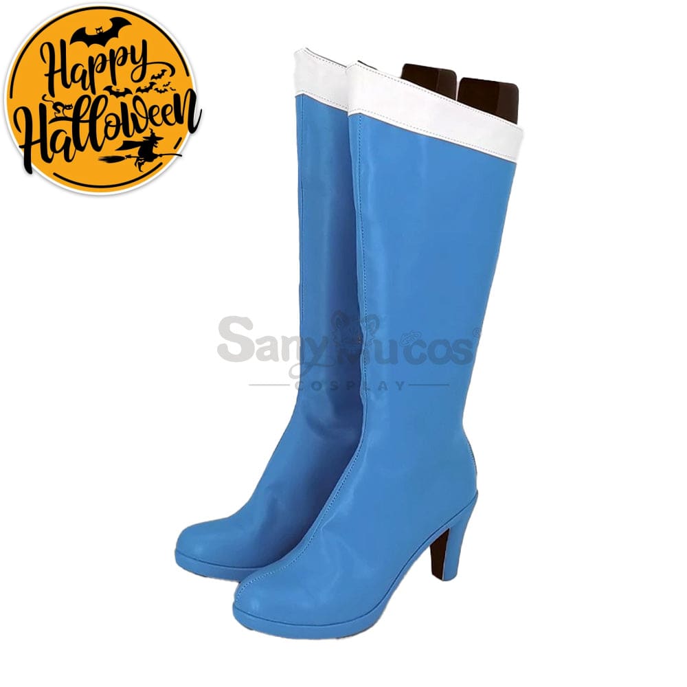 【In Stock】Anime Sailor Moon Cosplay Mercury Ami Mizuno Shoes Boots