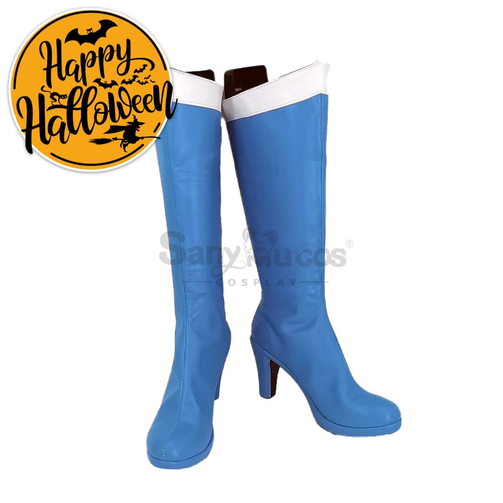 【In Stock】Anime Sailor Moon Cosplay Mercury Ami Mizuno Shoes Boots