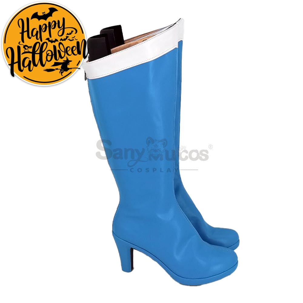 【In Stock】Anime Sailor Moon Cosplay Mercury Ami Mizuno Shoes Boots