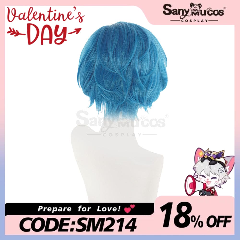 【In Stock】Anime Sailor Moon Cosplay Mercury Ami Mizuno Wig Wigs