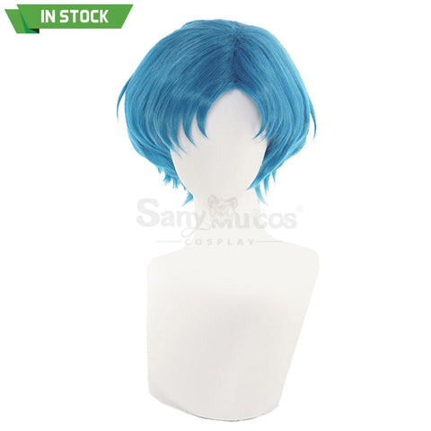 【In Stock】Anime Sailor Moon Cosplay Mercury Ami Mizuno Wig Wigs