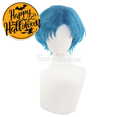 【In Stock】Anime Sailor Moon Cosplay Mercury Ami Mizuno Wig Wigs