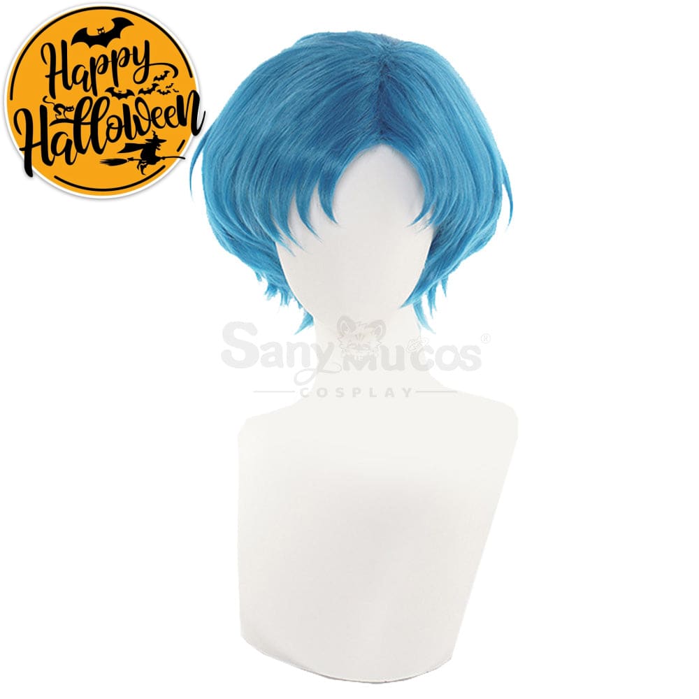 【In Stock】Anime Sailor Moon Cosplay Mercury Ami Mizuno Wig Wigs