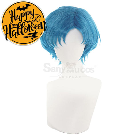 【In Stock】Anime Sailor Moon Cosplay Mercury Ami Mizuno Wig Wigs
