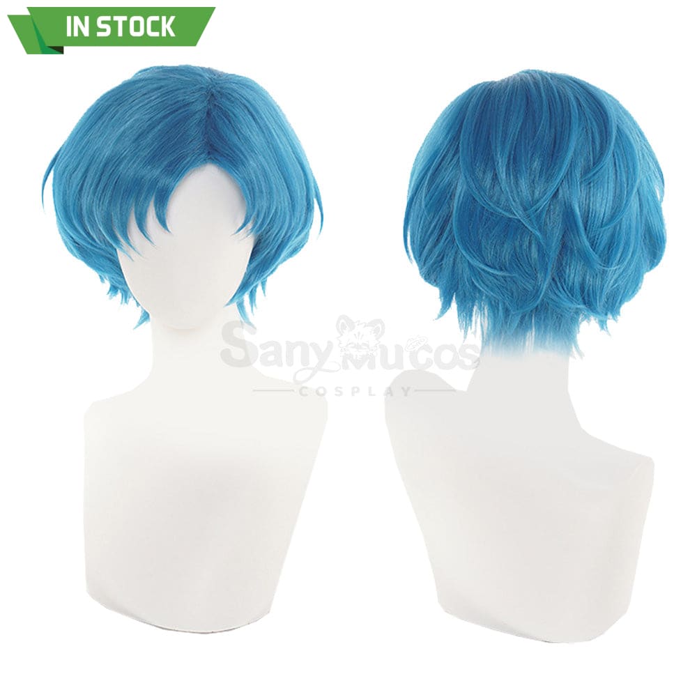 【In Stock】Anime Sailor Moon Cosplay Mercury Ami Mizuno Wig Wigs