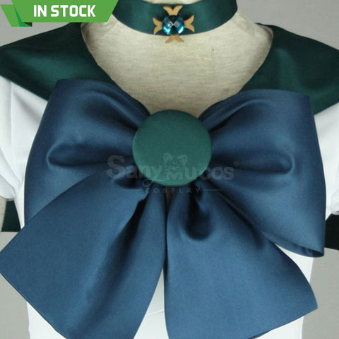 【In Stock】Anime Sailor Moon Cosplay Neptune Michiru Kaiou Battle Suit Costume Costumes