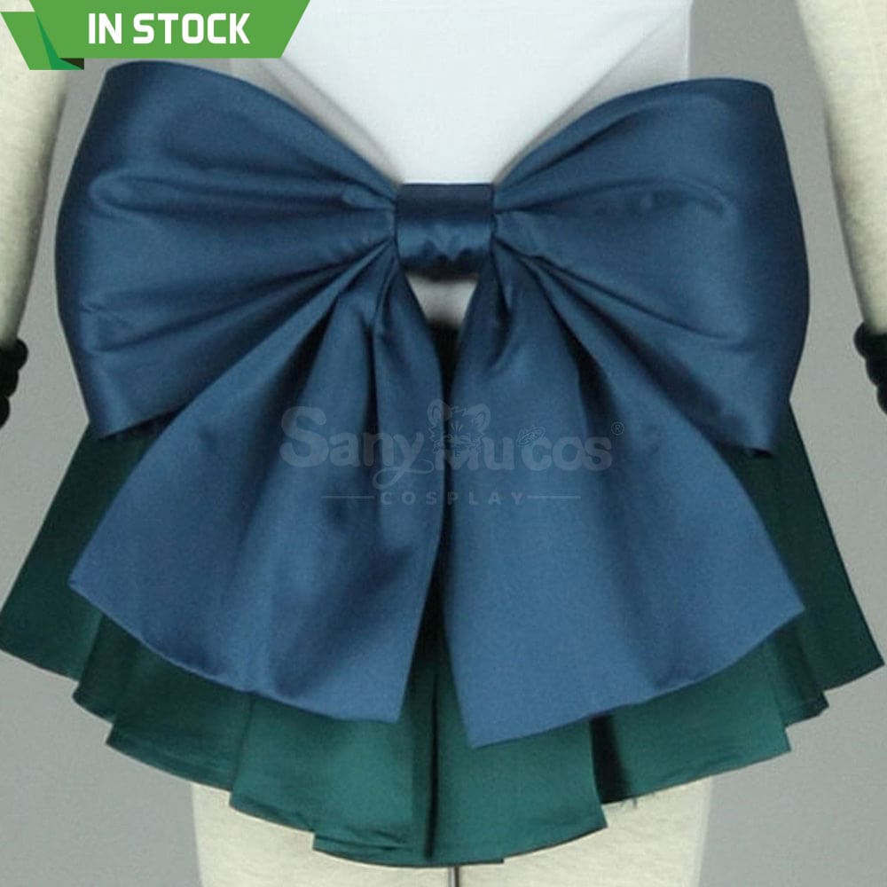 【In Stock】Anime Sailor Moon Cosplay Neptune Michiru Kaiou Battle Suit Costume Costumes