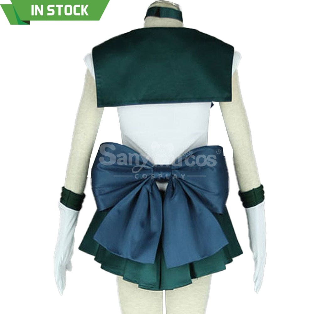 【In Stock】Anime Sailor Moon Cosplay Neptune Michiru Kaiou Battle Suit Costume Costumes