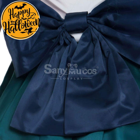 【In Stock】Anime Sailor Moon Cosplay Neptune Michiru Kaiou Battle Suit Costume Premium Edition
