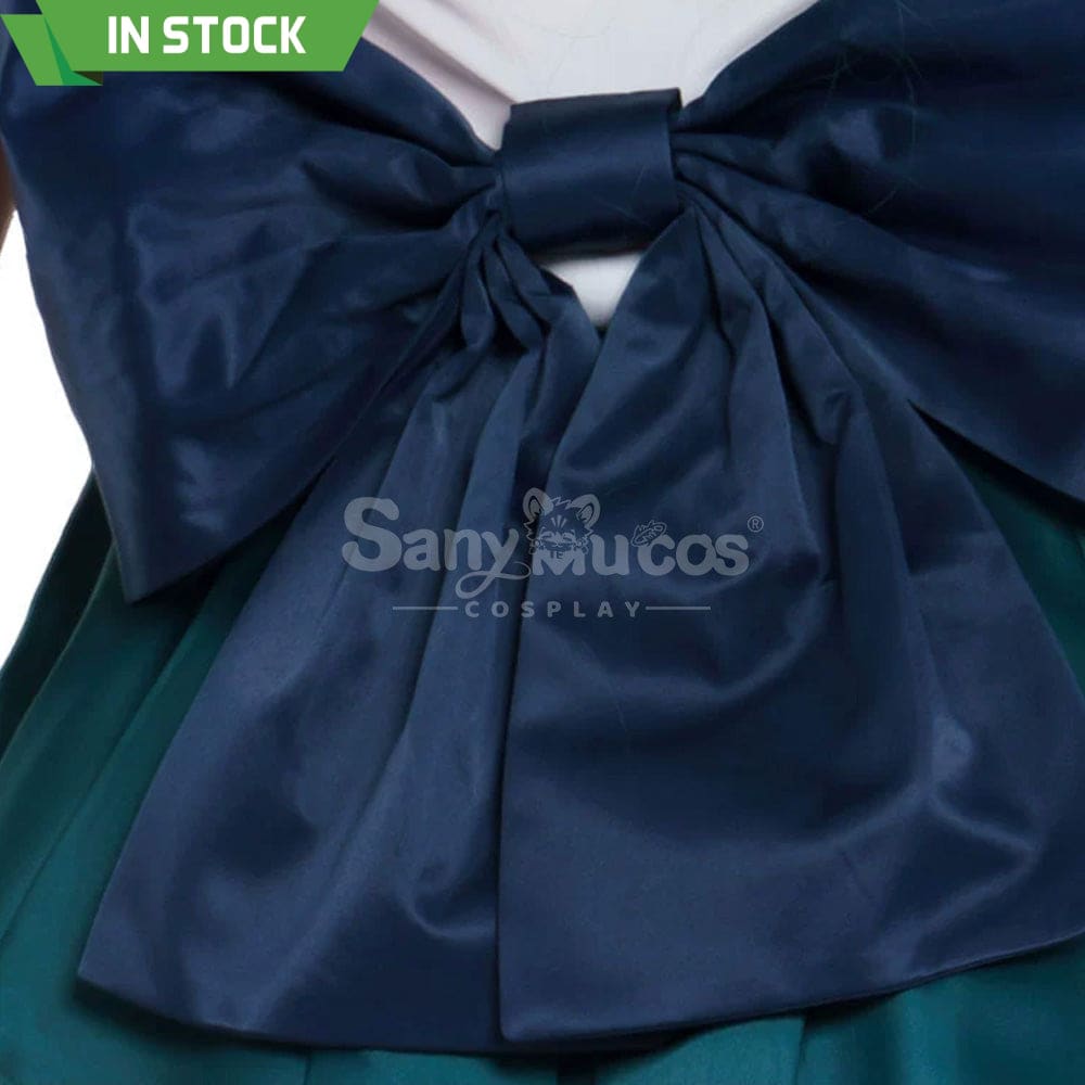 【In Stock】Anime Sailor Moon Cosplay Neptune Michiru Kaiou Battle Suit Costume Premium Edition