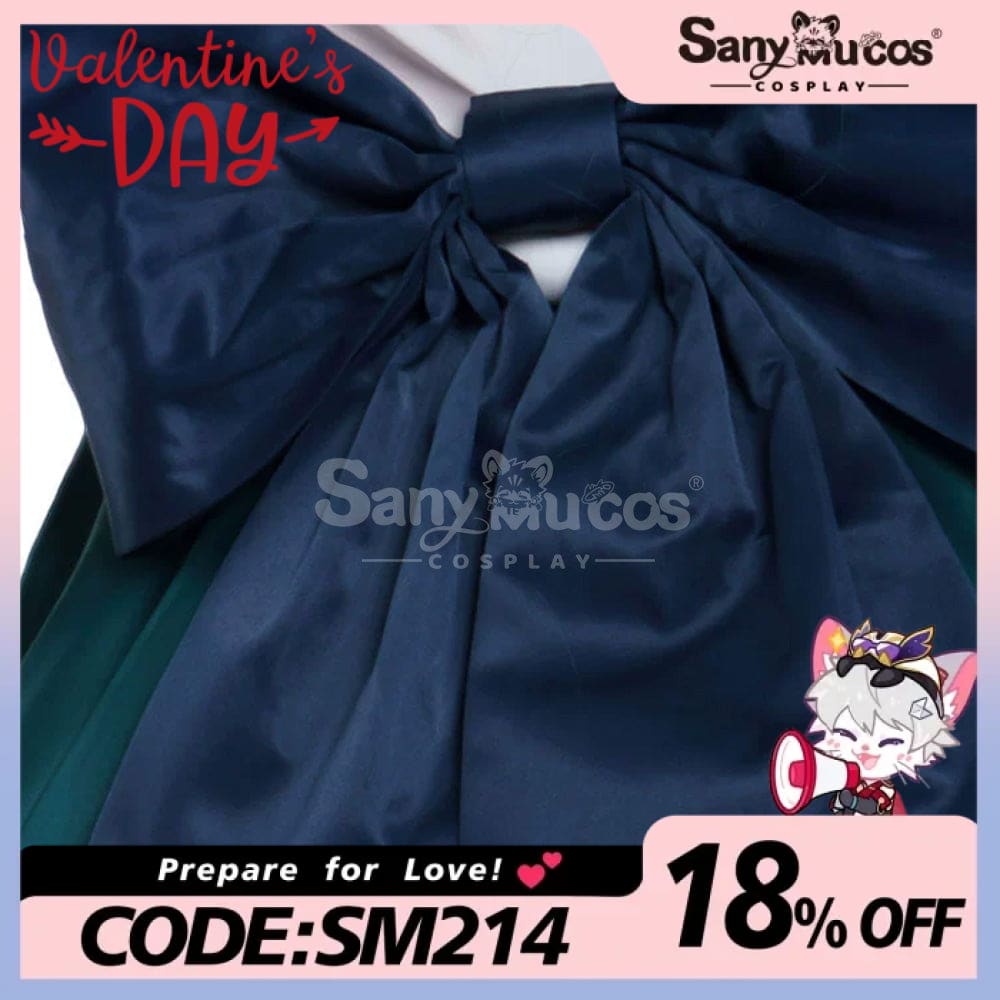 【In Stock】Anime Sailor Moon Cosplay Neptune Michiru Kaiou Battle Suit Costume Premium Edition