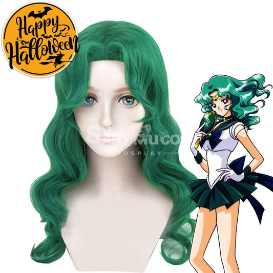 【In Stock】Anime Sailor Moon Cosplay Neptune Michiru Kaiou Wig Wigs 1000