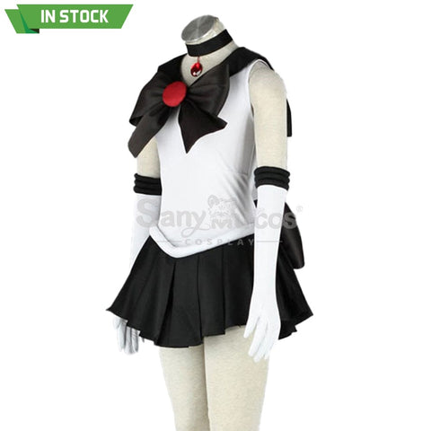 【In Stock】Anime Sailor Moon Cosplay Pluto Setsuna Meiou Battle Suit Costume Costumes