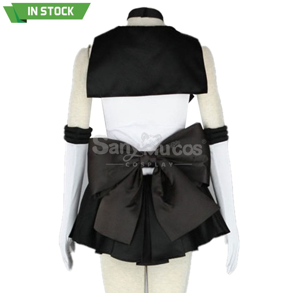 【In Stock】Anime Sailor Moon Cosplay Pluto Setsuna Meiou Battle Suit Costume Costumes