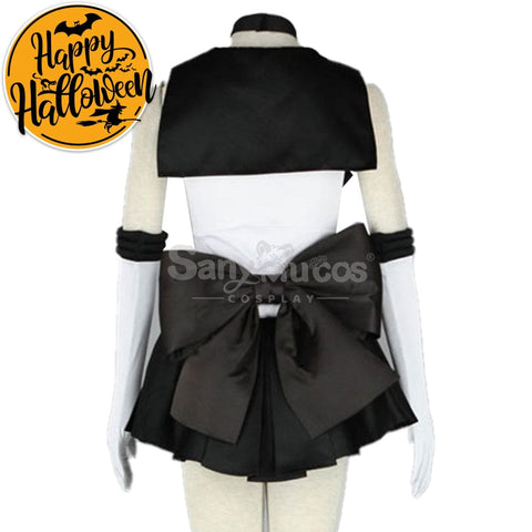 【In Stock】Anime Sailor Moon Cosplay Pluto Setsuna Meiou Battle Suit Costume Costumes