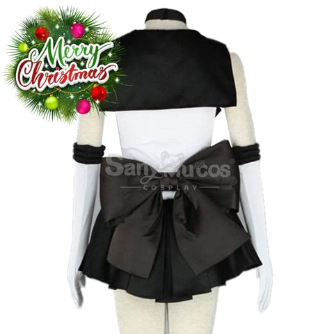 【In Stock】Anime Sailor Moon Cosplay Pluto Setsuna Meiou Battle Suit Costume Costumes