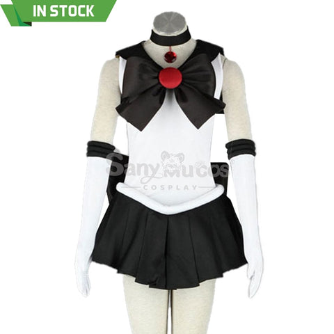 【In Stock】Anime Sailor Moon Cosplay Pluto Setsuna Meiou Battle Suit Costume Costumes