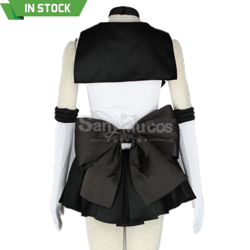 【In Stock】Anime Sailor Moon Cosplay Pluto Setsuna Meiou Battle Suit Costume Costumes