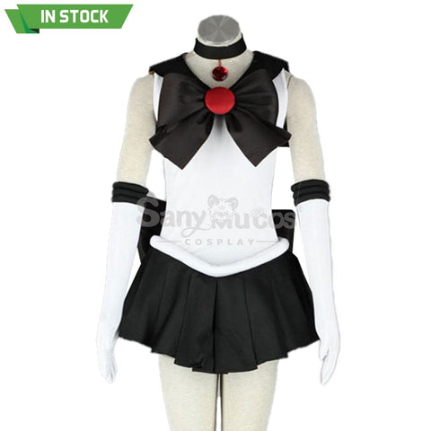 【In Stock】Anime Sailor Moon Cosplay Pluto Setsuna Meiou Battle Suit Costume Costumes