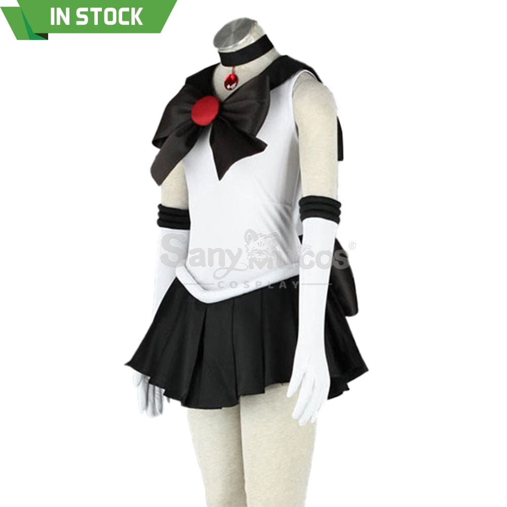 【In Stock】Anime Sailor Moon Cosplay Pluto Setsuna Meiou Battle Suit Costume Costumes