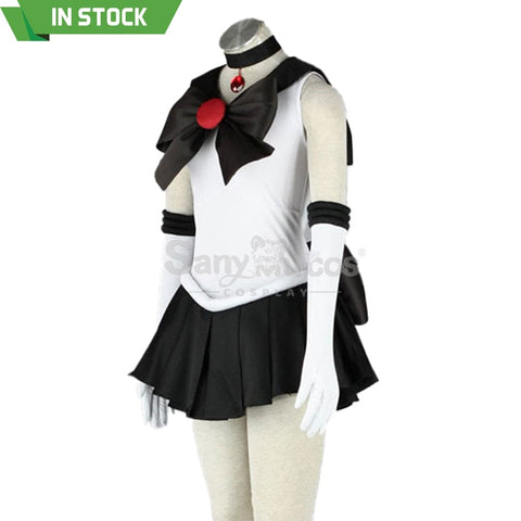 【In Stock】Anime Sailor Moon Cosplay Pluto Setsuna Meiou Battle Suit Costume Costumes