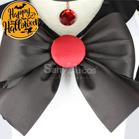 【In Stock】Anime Sailor Moon Cosplay Pluto Setsuna Meiou Battle Suit Costume Costumes