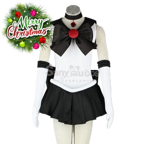 【In Stock】Anime Sailor Moon Cosplay Pluto Setsuna Meiou Battle Suit Costume Costumes