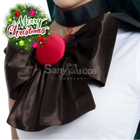 【In Stock】Anime Sailor Moon Cosplay Pluto Setsuna Meiou Battle Suit Costume Premium Edition Costumes