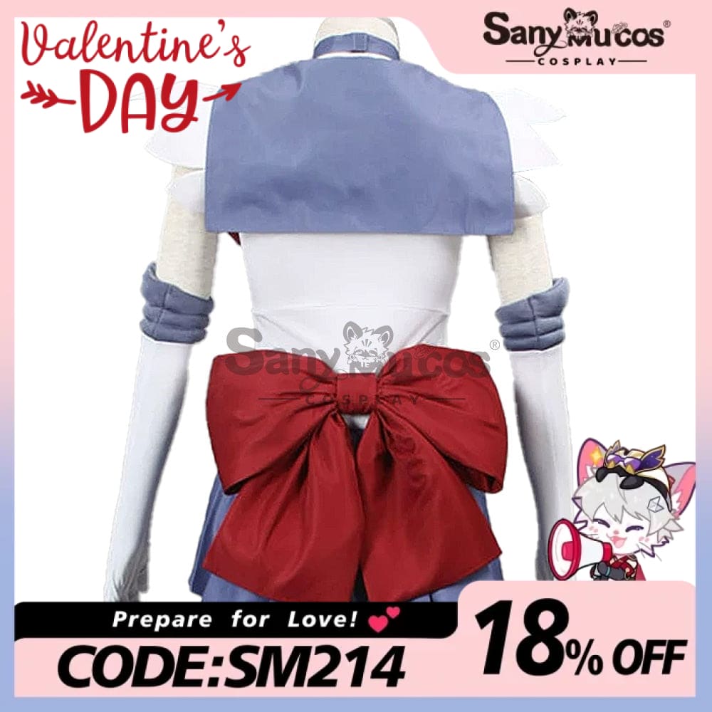 【In Stock】Anime Sailor Moon Cosplay Saturn Hotaru Tomoe Battle Suit Costume Costumes