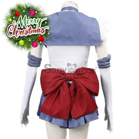 【In Stock】Anime Sailor Moon Cosplay Saturn Hotaru Tomoe Battle Suit Costume Costumes