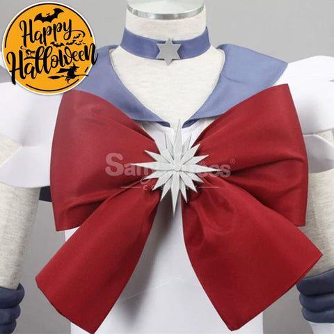 【In Stock】Anime Sailor Moon Cosplay Saturn Hotaru Tomoe Battle Suit Costume Costumes