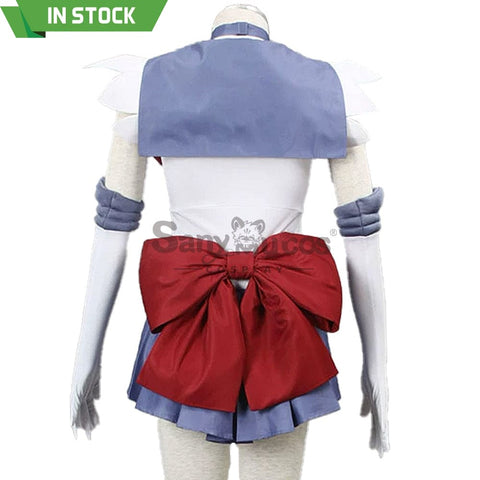 【In Stock】Anime Sailor Moon Cosplay Saturn Hotaru Tomoe Battle Suit Costume Costumes