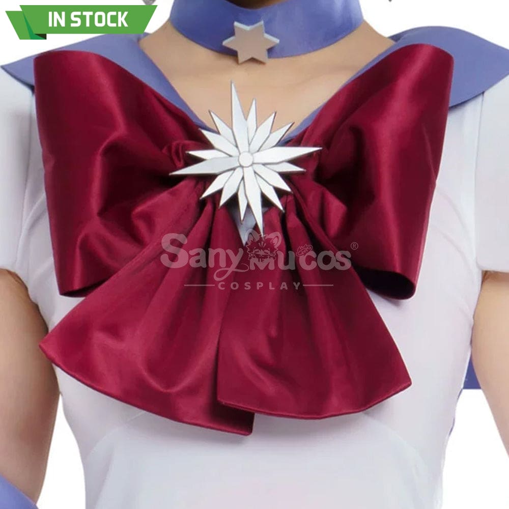 【In Stock】Anime Sailor Moon Cosplay Saturn Hotaru Tomoe Battle Suit Costume Premium Edition Costumes