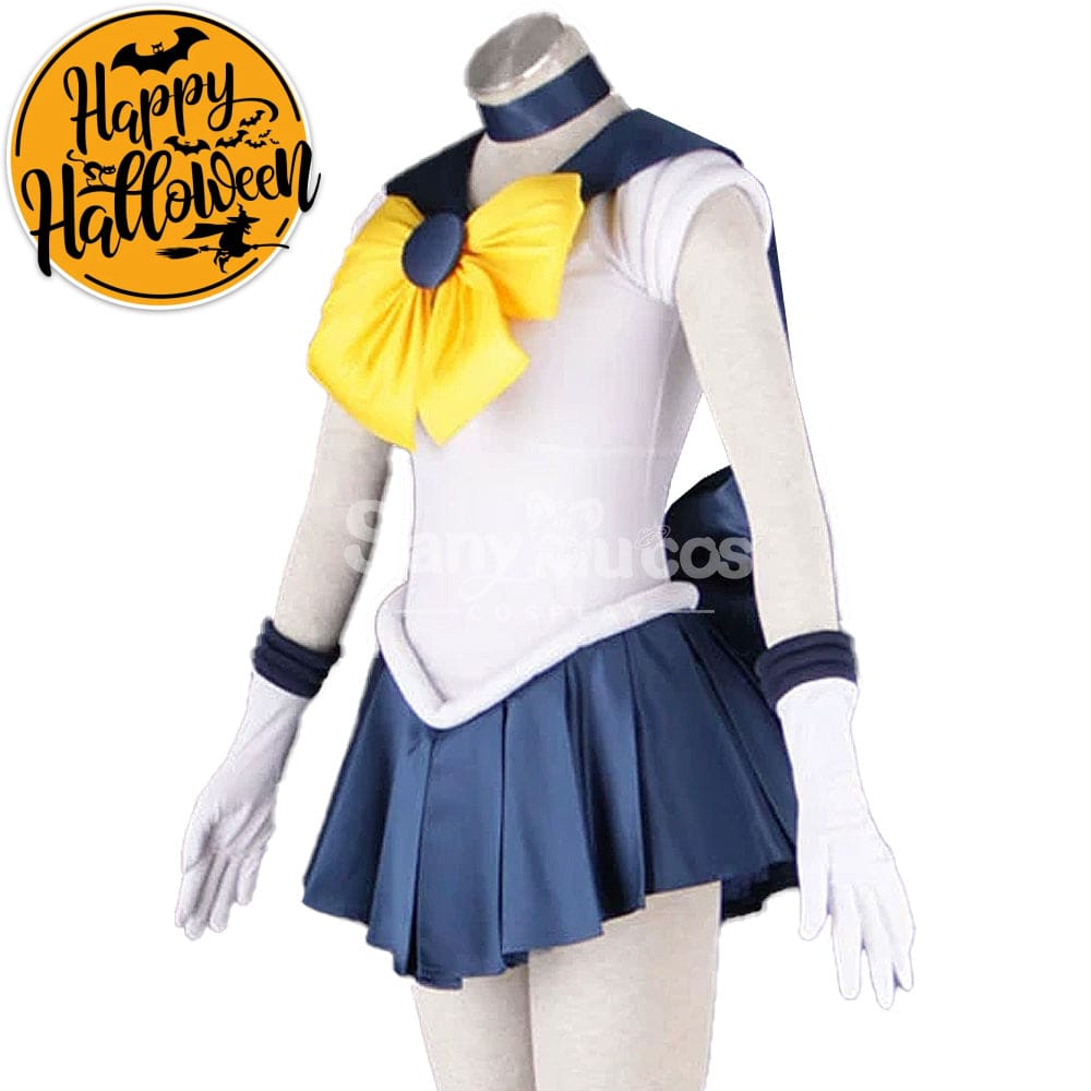 【In Stock】Anime Sailor Moon Cosplay Uranus Haruka Tenou Battle Suit Costume Costumes