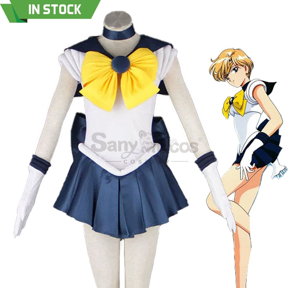 【In Stock】Anime Sailor Moon Cosplay Uranus Haruka Tenou Battle Suit Costume Costumes