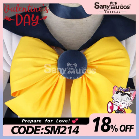 【In Stock】Anime Sailor Moon Cosplay Uranus Haruka Tenou Battle Suit Costume Costumes