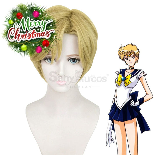 【In Stock】Anime Sailor Moon Cosplay Uranus Haruka Tenou Wig Wigs 1000