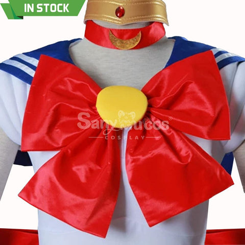 【In Stock】Anime Sailor Moon Cosplay Usagi Tsukino Battle Suit Costume Costumes