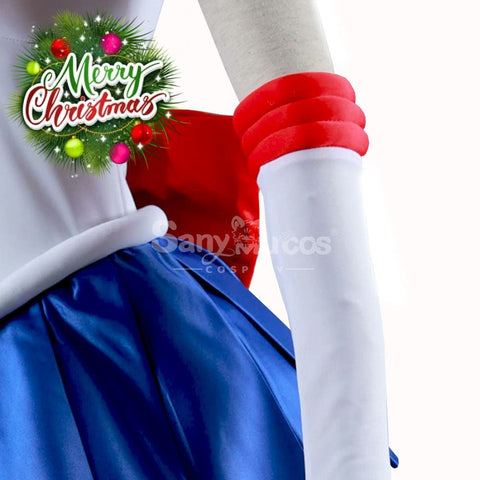 【In Stock】Anime Sailor Moon Cosplay Usagi Tsukino Battle Suit Costume Costumes