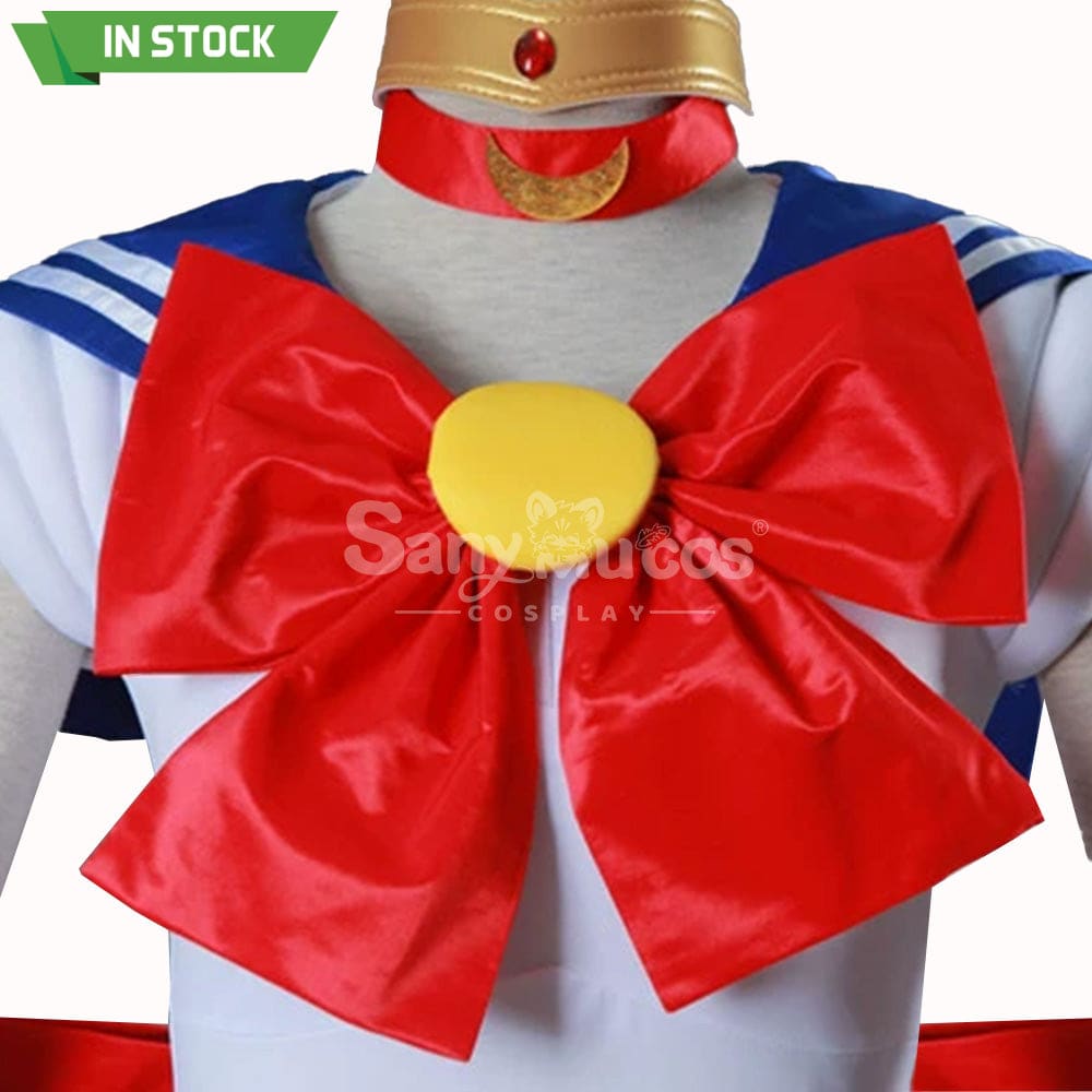 【In Stock】Anime Sailor Moon Cosplay Usagi Tsukino Battle Suit Costume Costumes