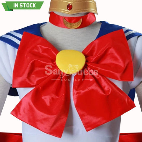 【In Stock】Anime Sailor Moon Cosplay Usagi Tsukino Battle Suit Costume Costumes