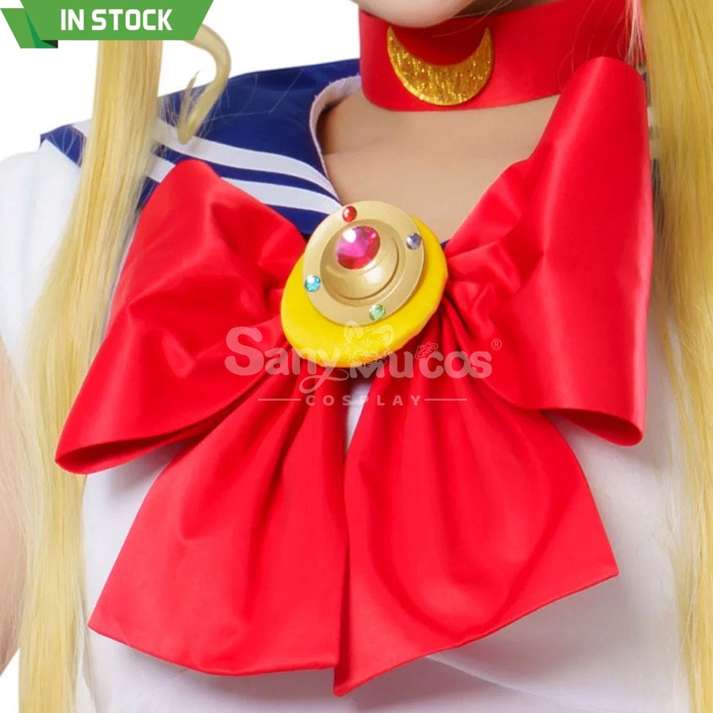 【In Stock】Anime Sailor Moon Cosplay Usagi Tsukino Battle Suit Costume Premium Edition Costumes